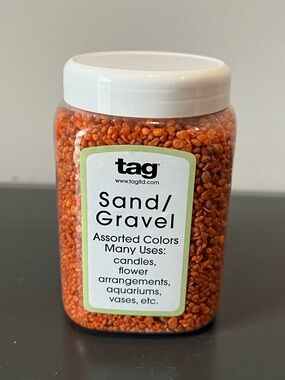 Tag Sand Gravel Granules - Orange
